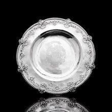 Load image into Gallery viewer, RESERVED - A Magnificent Georgian Large Solid Silver Dish (Britannia Silver) - Arms of 1st Duke of St Albans (Charles Beauclerk) - 1714 - Artisan Antiques