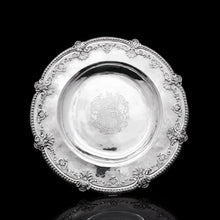 Load image into Gallery viewer, RESERVED - A Magnificent Georgian Large Solid Silver Dish (Britannia Silver) - Arms of 1st Duke of St Albans (Charles Beauclerk) - 1714 - Artisan Antiques