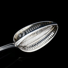 Load image into Gallery viewer, A Large Solid Silver Straining Spoon, Crest of The Earl of Camden - William, Charles & Henry Eley 1824 - Artisan Antiques
