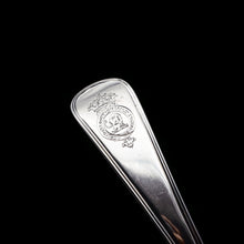 Load image into Gallery viewer, A Large Solid Silver Straining Spoon, Crest of The Earl of Camden - William, Charles & Henry Eley 1824 - Artisan Antiques