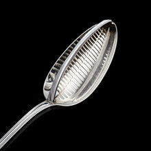 Load image into Gallery viewer, A Large Solid Silver Straining Spoon, Crest of The Earl of Camden - William, Charles & Henry Eley 1824 - Artisan Antiques