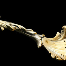 Load image into Gallery viewer, Victorian Silver Gilt Sugar Sifter Spoon 'Diana the Huntress' Figure - Francis Higgins 1854 - Artisan Antiques