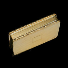 Load image into Gallery viewer, A Georgian Solid Silver Gilt Snuff Box with Spectacular Fox Hunting Scene - Edward Smith 1832 - Artisan Antiques