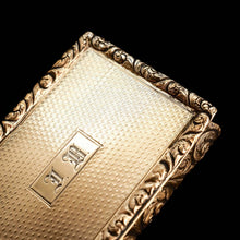 Load image into Gallery viewer, Antique English Georgian Silver Gilt Table Snuff Box - Thomas Shaw 1828 - Artisan Antiques