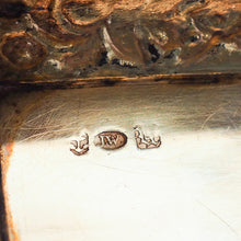 Load image into Gallery viewer, Antique English Solid Silver Snuff Box - Joseph Willmore 1844 - Artisan Antiques