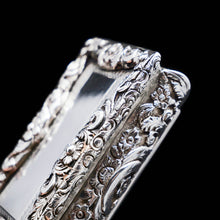 Load image into Gallery viewer, Antique English Solid Silver Snuff Box - Joseph Willmore 1844 - Artisan Antiques
