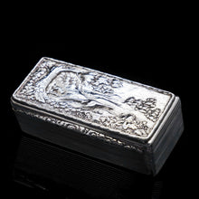 Load image into Gallery viewer, A Georgian Solid Silver Snuff Box with Pheasant Scene - Thomas Shaw 1834 - Artisan Antiques