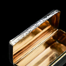Load image into Gallery viewer, A Georgian Solid Silver Snuff Box with Pheasant Scene - Thomas Shaw 1834 - Artisan Antiques