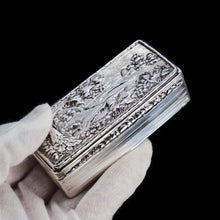 Load image into Gallery viewer, A Georgian Solid Silver Snuff Box with Pheasant Scene - Thomas Shaw 1834 - Artisan Antiques