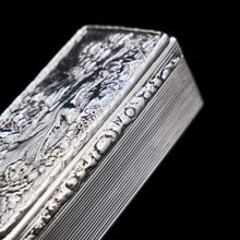 Load image into Gallery viewer, A Georgian Solid Silver Snuff Box with Pheasant Scene - Thomas Shaw 1834 - Artisan Antiques