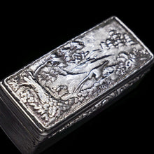 Load image into Gallery viewer, A Georgian Solid Silver Snuff Box with Pheasant Scene - Thomas Shaw 1834 - Artisan Antiques