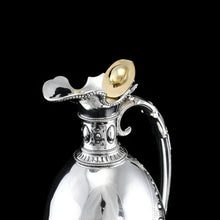 Load image into Gallery viewer, Antique Victorian Solid Silver Wine Ewer/Claret Jug - Barnard 1872