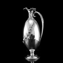 Load image into Gallery viewer, Antique Victorian Solid Silver Wine Ewer/Claret Jug - Barnard 1872