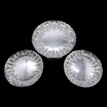 Load image into Gallery viewer, Magnificent Large Antique Victorian Set of Three Comport/Tazza Suites with Fine Chased Engravings - Martin Hall & Co 1890 - Artisan Antiques