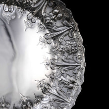 Load image into Gallery viewer, Magnificent Large Antique Victorian Set of Three Comport/Tazza Suites with Fine Chased Engravings - Martin Hall & Co 1890 - Artisan Antiques