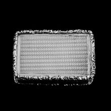 Load image into Gallery viewer, Rare Antique Georgian Solid Silver Vinaigrette Figural Scene with Animals & Harp "Orpheus Enchanting Animals"- Joseph Taylor 1827 - Artisan Antiques