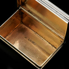 Load image into Gallery viewer, Antique Victorian Solid Silver Snuff/Pill Box - Asprey 1862