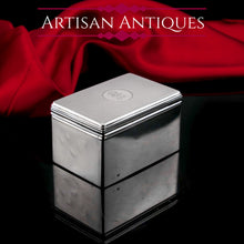Load image into Gallery viewer, Antique Victorian Solid Silver Snuff/Pill Box - Asprey 1862