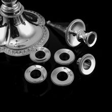 Load image into Gallery viewer, A Magnificent Pair of English Solid Sterling Silver 5-Light Candelabra, (58cm, 5kg+) Neoclassical Design - Hunt & Roskell (Late Storr Mortimer & Hunt)