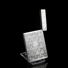 Load image into Gallery viewer, Antique Georgian Solid Silver Card Case with Floral Engravings of Thistles - Taylor & Perry 1835 - Artisan Antiques
