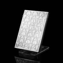 Load image into Gallery viewer, Antique Georgian Solid Silver Card Case with Floral Engravings of Thistles - Taylor & Perry 1835 - Artisan Antiques