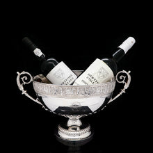 Load image into Gallery viewer, A Magnificent Victorian Solid Silver Centrepiece Bowl with Roman Frieze - Elkington 1899 - Artisan Antiques