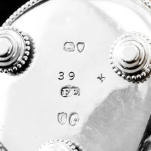 Load image into Gallery viewer, Antique Solid Silver Pair of Salt Cellars - Elkington 1887