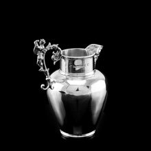 Load image into Gallery viewer, Antique Victorian Solid Silver Milk Pitcher/Jug Unusual Figural Design - Hamilton, Crichton & Co 1874