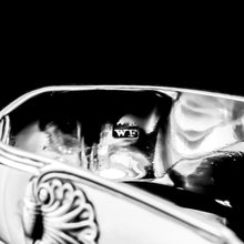 Load image into Gallery viewer, Antique Solid Silver Georgian Asparagus Tongs, Leveson-Gower/Sutherland Crest - 1820