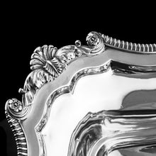 Load image into Gallery viewer, Antique Solid Silver Georgian Basket with Magnificent Gadrooning - Samuel Hennell 1811