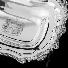 Load image into Gallery viewer, Antique Solid Silver Georgian Basket with Magnificent Gadrooning - Samuel Hennell 1811