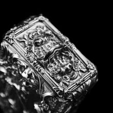 Load image into Gallery viewer, Antique Georgian Solid Sterling Silver Tea Caddy/Canister Pair with Chinoiserie Design - Tomas Heming 1752 - Artisan Antiques