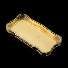 Load image into Gallery viewer, A Rare Georgian Solid Silver Gilt Snuff Box with Rock Crystal - Charles Rawlings & William Summers, 1833