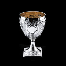 Load image into Gallery viewer, Antique Georgian Solid Silver Goblet/Cup with High Emboss Chasing - Solomon Hougham 1801