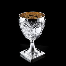 Load image into Gallery viewer, Antique Georgian Solid Silver Goblet/Cup with High Emboss Chasing - Solomon Hougham 1801