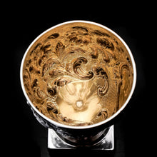 Load image into Gallery viewer, Antique Georgian Solid Silver Goblet/Cup with High Emboss Chasing - Solomon Hougham 1801