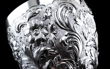 Load image into Gallery viewer, Antique Georgian Solid Silver Goblet/Cup with High Emboss Chasing - Solomon Hougham 1801