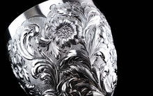 Load image into Gallery viewer, Antique Georgian Solid Silver Goblet/Cup with High Emboss Chasing - Solomon Hougham 1801