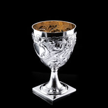 Load image into Gallery viewer, Antique Georgian Solid Silver Goblet/Cup with High Emboss Chasing - Solomon Hougham 1801