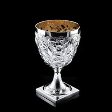 Load image into Gallery viewer, Antique Georgian Solid Silver Goblet/Cup with High Emboss Chasing - Solomon Hougham 1801