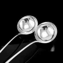 Load image into Gallery viewer, Antique Solid Silver Pair of Georgian Large Ladles, Sutherland Crest 1784/5