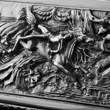 Load image into Gallery viewer, Rare Antique Georgian Solid Silver Mazeppa Snuff Box - Edward Smith 1836