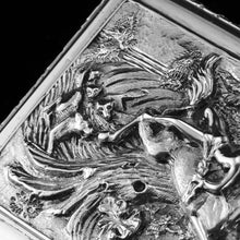 Load image into Gallery viewer, Rare Antique Georgian Solid Silver Mazeppa Snuff Box - Edward Smith 1836