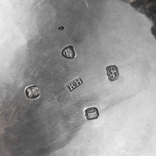 Load image into Gallery viewer, Antique Solid Silver Georgian Tea Set, 'Melon Shaped' with Floral Chasing - Robert Hennell 1826