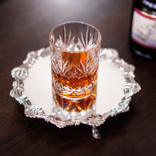 Load image into Gallery viewer, Antique Georgian Solid Silver Salver with Rococo Border - Thomas Hannam & Richard Mills 1763