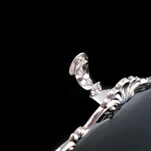 Load image into Gallery viewer, Antique Georgian Solid Silver Salver with Rococo Border - Thomas Hannam & Richard Mills 1763