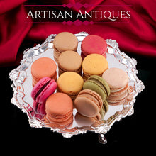 Load image into Gallery viewer, Antique Georgian Solid Silver Salver with Rococo Border - Thomas Hannam & Richard Mills 1763