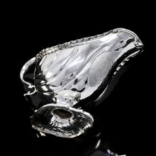 Load image into Gallery viewer, Antique Georgian Solid Sterling Silver Sauce Boat Nautilus Design Armorial Interest - William Shaw 1766 - Artisan Antiques