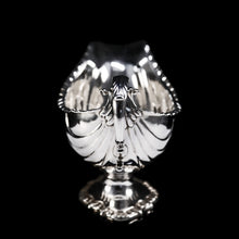 Load image into Gallery viewer, Antique Georgian Solid Sterling Silver Sauce Boat Nautilus Design Armorial Interest - William Shaw 1766 - Artisan Antiques