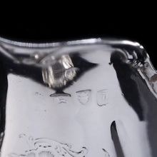 Load image into Gallery viewer, Antique Georgian Solid Sterling Silver Sauce Boat Nautilus Design Armorial Interest - William Shaw 1766 - Artisan Antiques